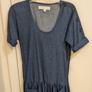 Women's RITTENHOUSE Denim Dress- XS/4 - Anthropologie